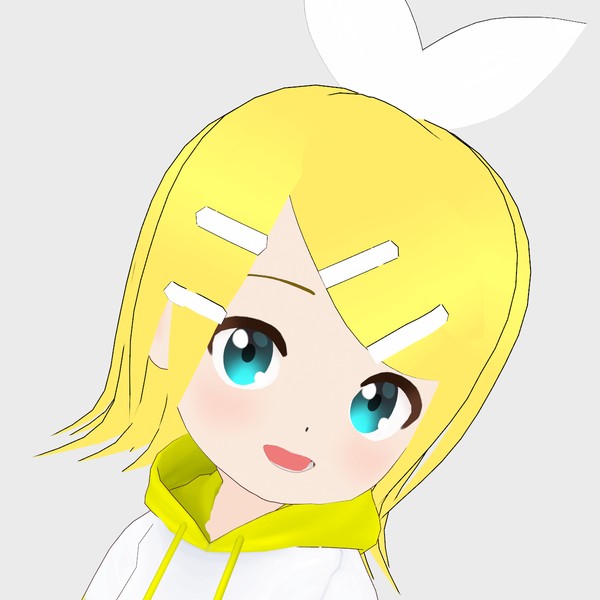 鏡音リン リンちゃん - VRoid Hub