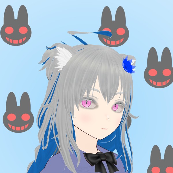 ほわほわの立ち耳うさぎちゃんU⁠^⁠ェ⁠^⁠U♡ドールアニマル うさ耳 ほわほわの立ち耳うさぎちゃんU⁠^⁠ェ⁠^