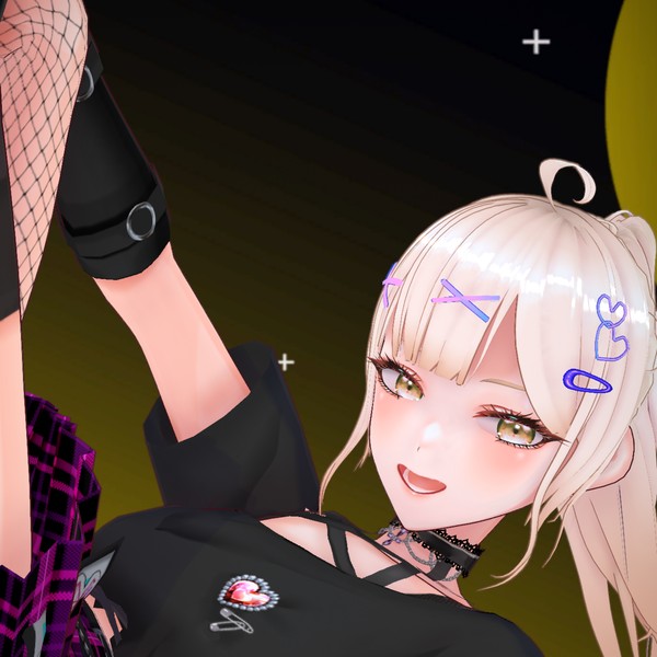 ponytail sample / ポニーテール見本 ポニーテール 装着・改変例
