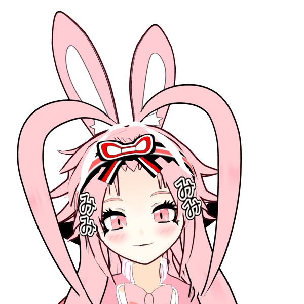 みみみみみ　0912 伏みみみ（桃兎）/Fushimimimi(Pink Bunny) - VRoid Hub
