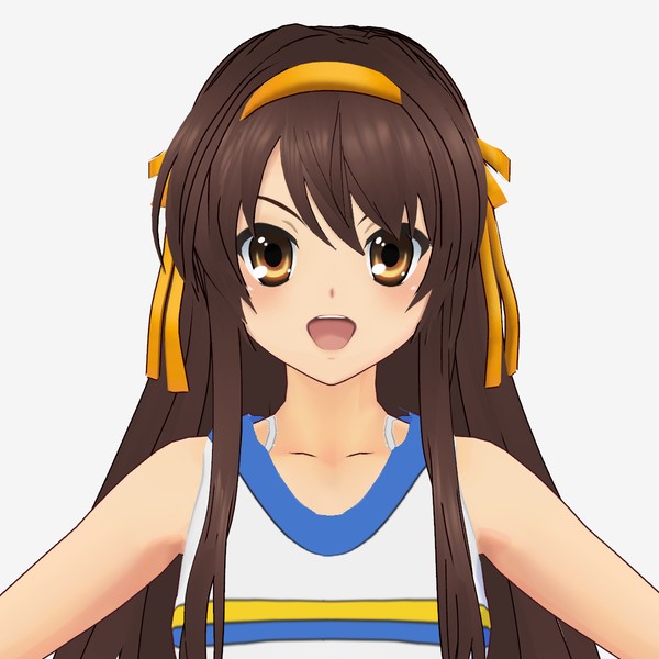 Haruhi Suzumiya Suzumiya Haruhi Longhair - VRoid Hub