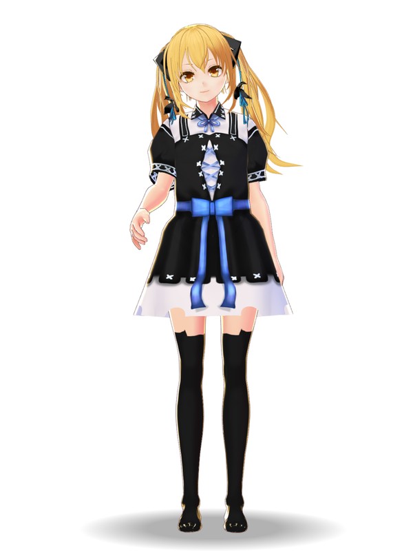 新しい金♀ちゃん2021 色違いウサバニーセット - VRoid Hub