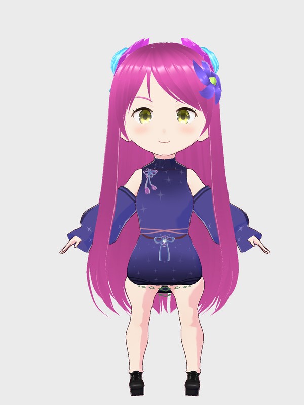 茜音 ミニ響茜音 - VRoid Hub