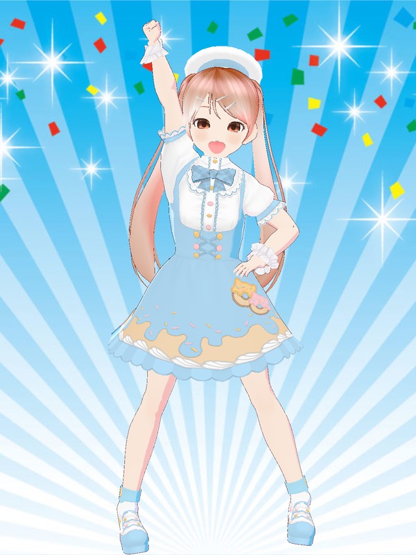クルクルヘアーのレモネードちゃん。 生産終了）かわいくしてあげるね♡ロングヘアぽぽちゃん
