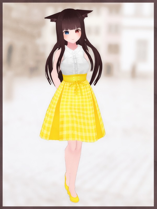 緋惺（あけさと） ゆるっとパーカー ver. - VRoid Hub