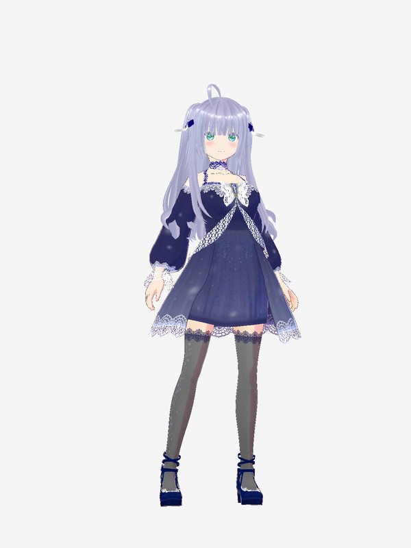 ルナ子ページ ルナ 部屋着Ver - VRoid Hub