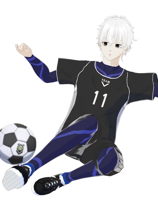 ヴィレバン 凪誠士郎 凪 誠士郎 / Seishiro Nagi チームV ユニフォームver - VRoid Hub