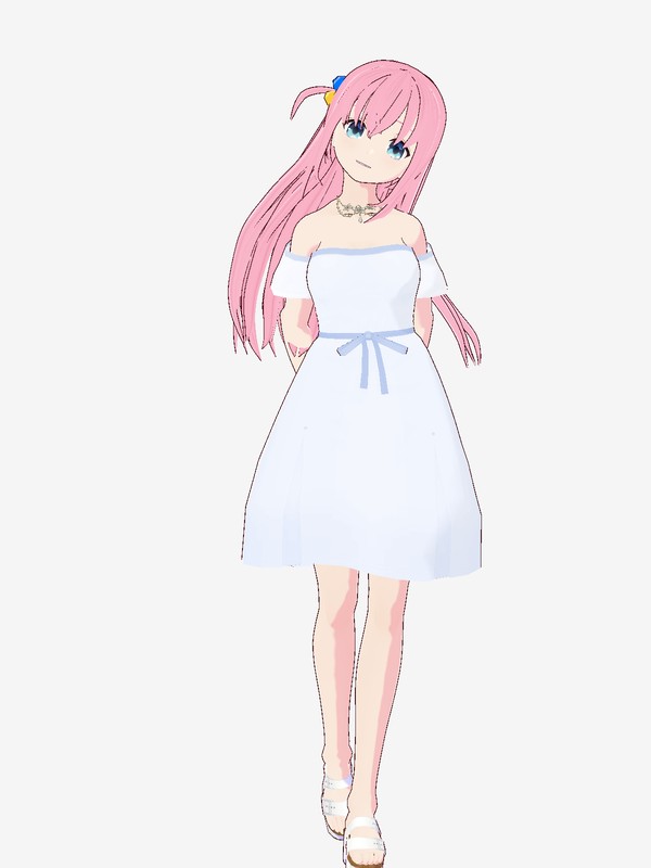popo✴︎さん専用 ぼっちちゃん Ver1.4スカート貫通対策版 - VRoid Hub