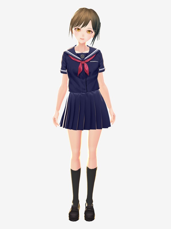 中古制服】静岡県 知徳高等学校 女子制服 6点（ブレザー・シャツ