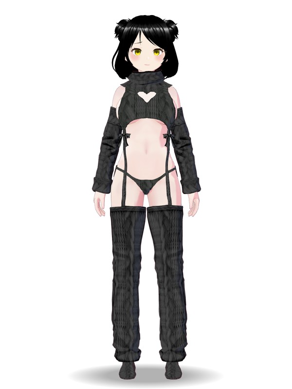 着用モデル 一本歯高下駄風 - VRoid Hub