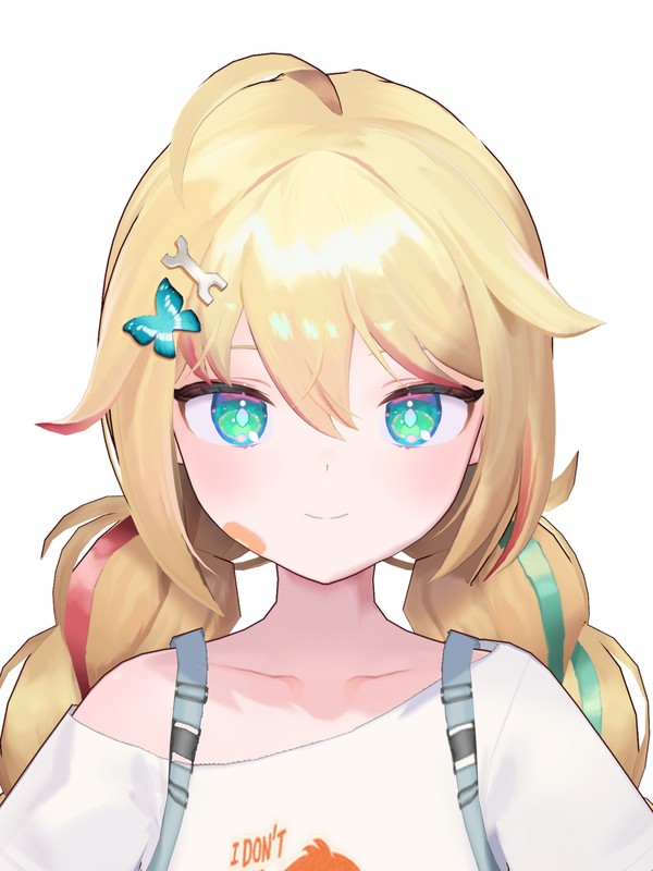 オリキャラ(風魔) ハロウィン2024】【VRoid用ヘアプリセット】お嬢さまのツイン