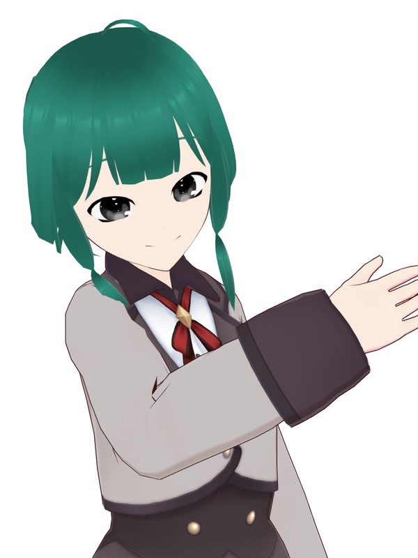 sprunki擬人化 シアン(通常ver.) - VRoid Hub
