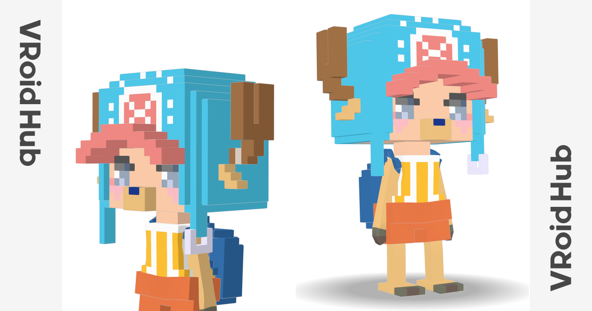 CubiCot CHOPPER / Craftopia compatible version VRoid Hub