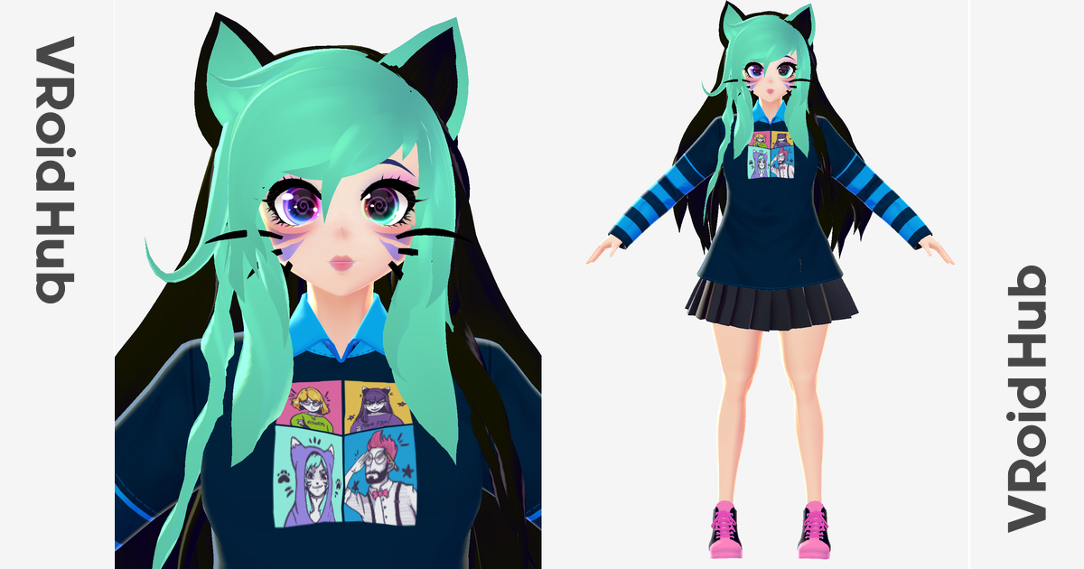 illy emo / DRUMSY MERCH VRoid Hub