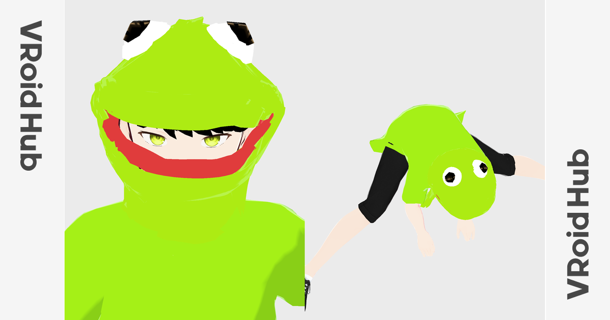 KERMIT HOOD / ULTIMATE KERMIT HOOD VRoid Hub