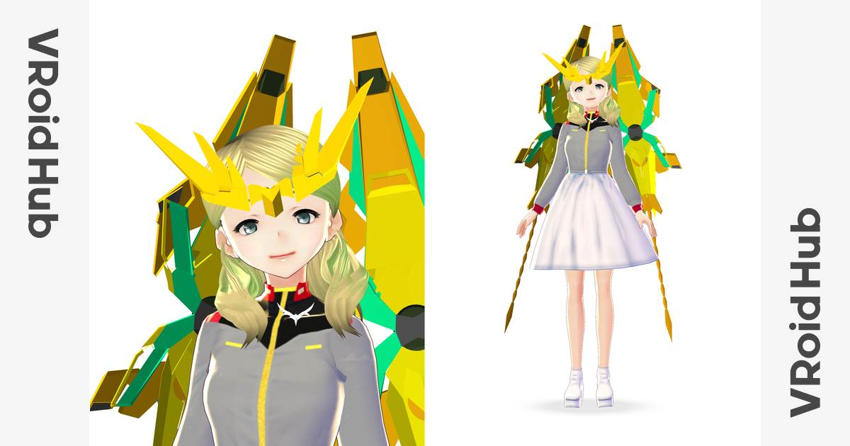 リタ風ファンアート ファンアートモデル Vroid Hub