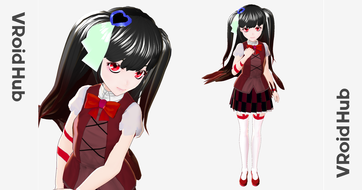 O 01 04 O 01 04 色変えver 2 Vroid Hub