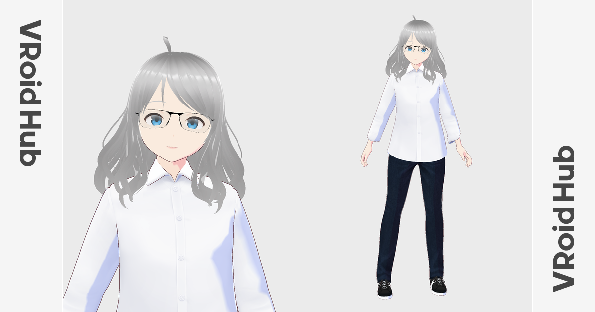 Idea model template VRoid Hub