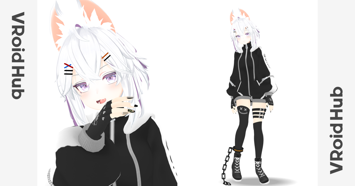 シロいの v3_Zip VRoid Hub