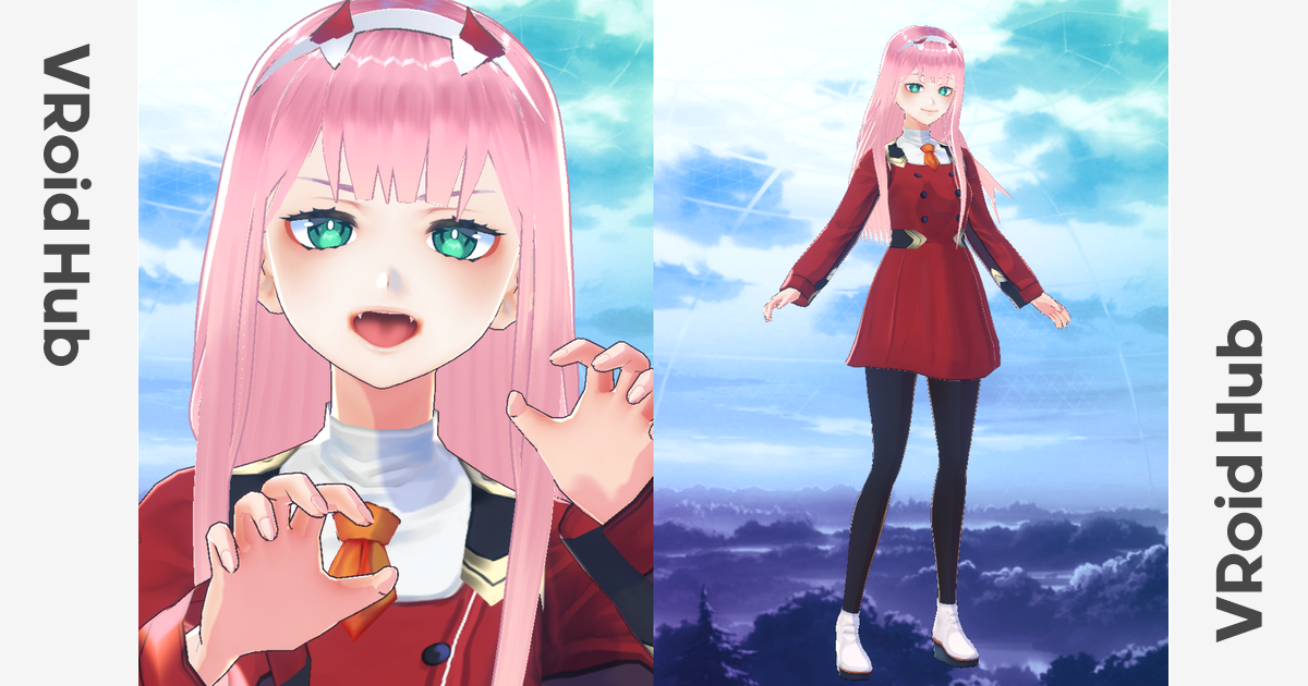 Zero Two Vroid Hub Use weddings, portraits, bw and more. zero two vroid hub