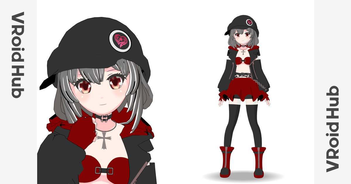 バーチャルハスラーみなみにし 8-Chan - VRoid Hub