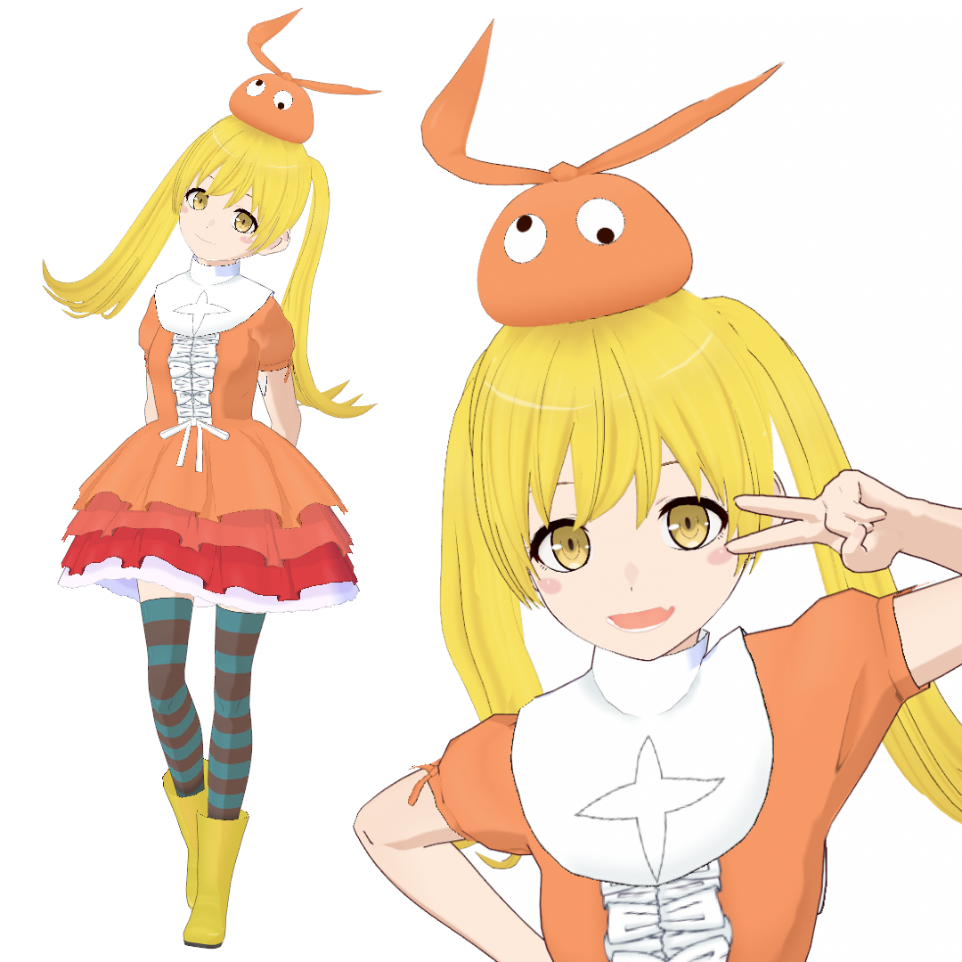 Mujo Moroyukiさんの写真・動画 #VRoidStudio #物語シリーズ #化